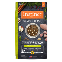 (ลด 775.- หมดอายุ 01/2024) Instinct Dog Raw Boost Healthy Weight Grain-Free Recipe Chicken - อินสติงต์ อาหารเม็ดสำหรับสุนัข เฮลตี้ เวท รอว์บูส เนื้อไก่ (2 - 9kg)