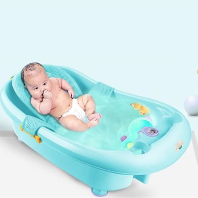Baby Bath Security Net Newborn Bathtub Support Mat Infant Shower Care Stuff Adjustable Safety Net Cradle Swing For Infant Bath