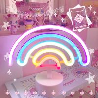 ✻ LED Rainbow Neon Sign Light Holiday Flamingo Night Light Xmas Party Wedding Decoration Home Gift USB Battery Neon Lamp