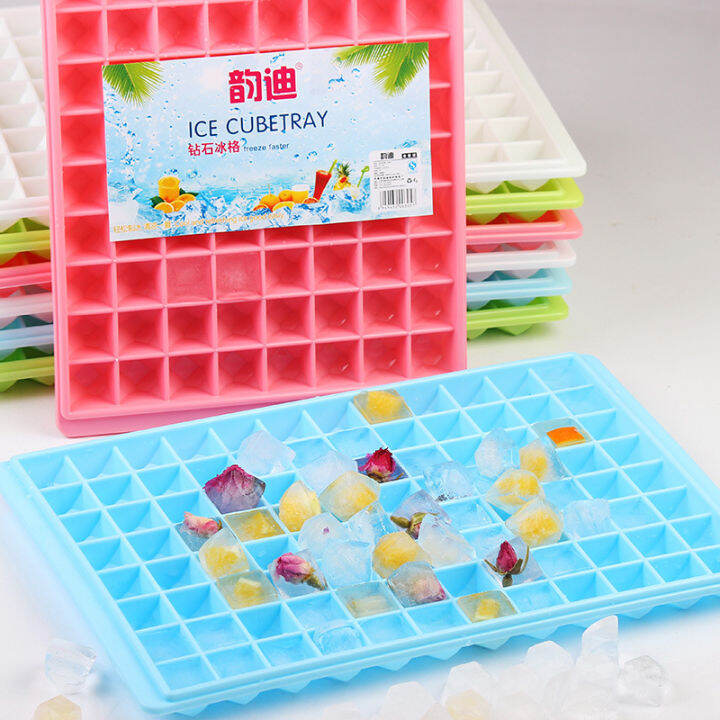 96 Grids Ice Cube Trays Reusable Ice Cube Molds 96 Diamond Mini Ice