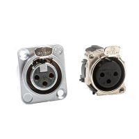 NEUTRIK XLR 3ขา NC3FBV1 NC3FD-LX-HE หญิง XLR CHASSIS CONNECTOR