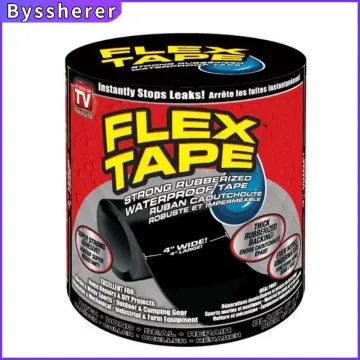 Flex Tape Rubberized Waterproof Tape, Black