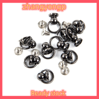 [ZY] Legend 10pcs 8mm Metal button O Ring STUD screwback CRAFT กระเป๋าโทรศัพท์สกรูเล็บ Rivet