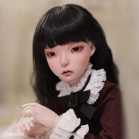 ตุ๊กตา BJD Edda 1/4 Roze ดีไซน์ใหม่ J55ชุดเดรสวินเทจสีแดงสง่างามและกำจัดของเล่นเรซินตุ๊กตาข้อต่อที่เคลื่อนไหวได้