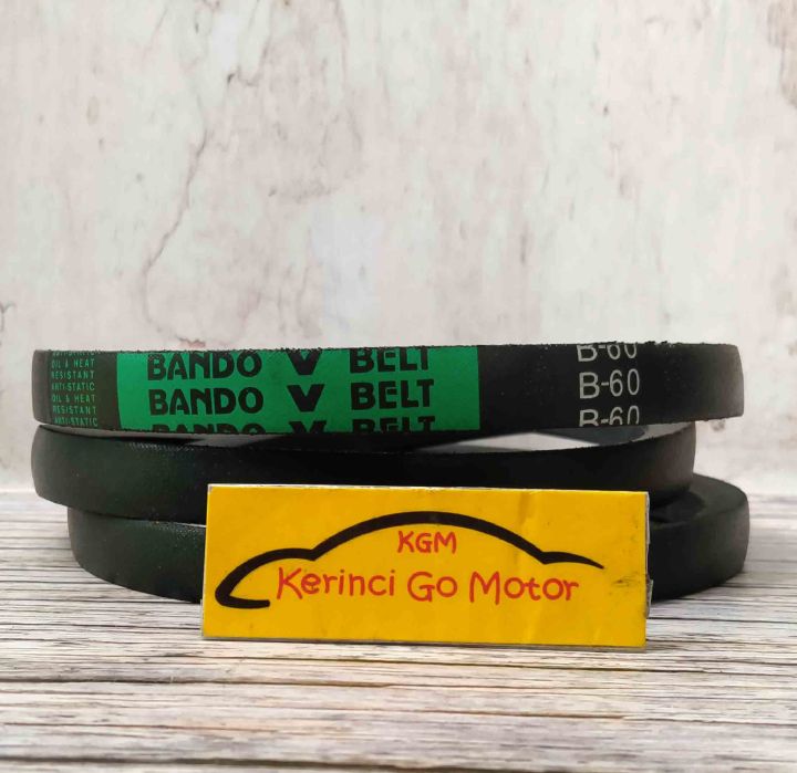 BANDO VAN BELT B-60 V BELT TALI KIPAS B60 FAN BELT VANBELT POLOS B-60 ...