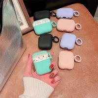 READY STOCK! Macaron color for Airpods 1-2 Soft Earphone Case Cover