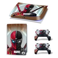 Marvel SpiderMan PS5 Digital Edition Skin Sticker Decal Cover for PlayStation 5 Console and 2 Controllers PS5 Skin Sticker Vinyl