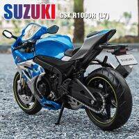 ✅ขนาด1:12 Suzuki GSX R1000R รถ Diecast โมเดลมอเตอร์ไซค์อัลลอยของเล่นสำหรับเด็กผู้ชายของขวัญวันเกิดคอลเลกชันรถ Kids Toys