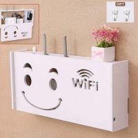 【CW】┋﹊  Wifi Router Storage Shelf Wall Hanging Plug Board Bracket Cable Organizer 3 Size