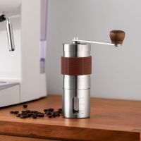 （HOT NEW）เครื่องบดกาแฟมือแบบพกพาสแตนเลสบดเครื่องชงกาแฟ MakerKitchen Machine