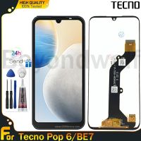 Beyondwolf จอเดิมสำหรับ Tecno Pop 6 BE7สัมผัสหน้าจอ LCD หน้าจอดิจิตอลแทนการประกอบสำหรับ Tecno Pop 6/BE7พร้อมกรอบกลางสำหรับ Tecno Pop 6 BE7