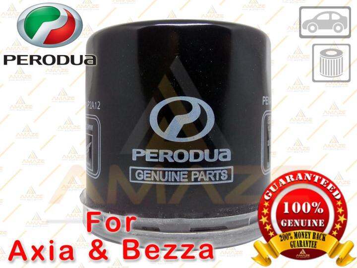Genuine Perodua Oil Filter for Axia & Bezza Lazada