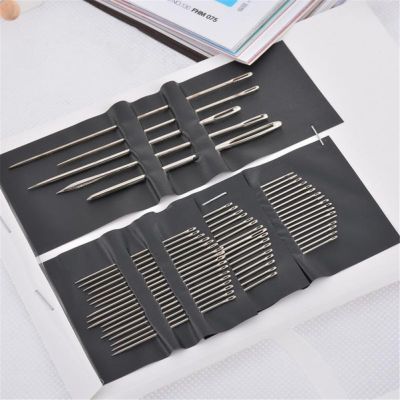 【CC】 55Pcs/set Household Sewing Needle Set Manual Jewerly Beading Needles Big Hole