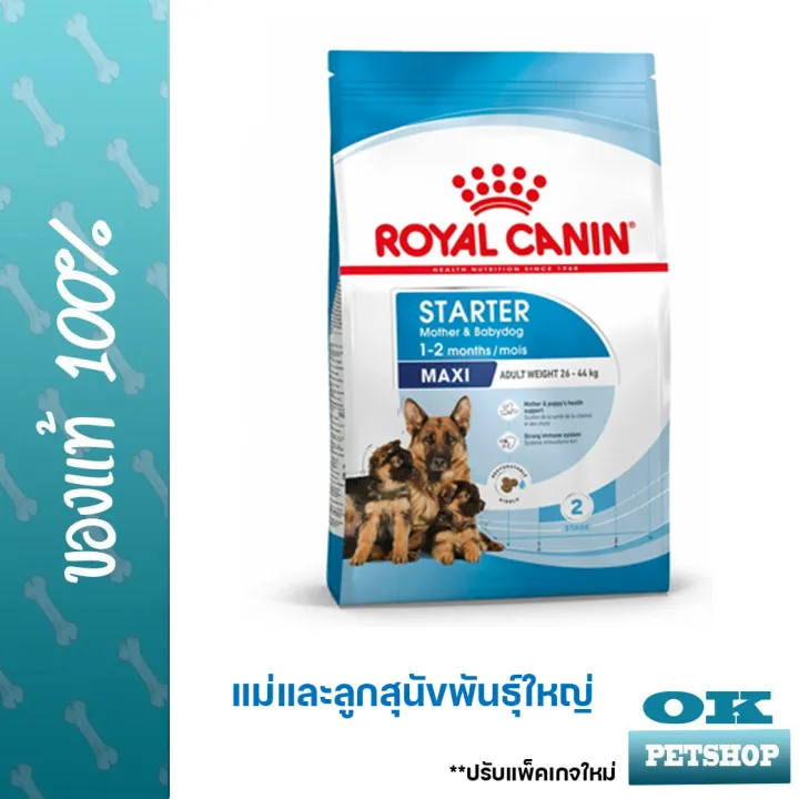 royal-canin-maxi-starter-4-kg-อาหารแม่สุนัข-และลูกสุนัขพันธุ์ใหญ่-ชนิดเม็ด