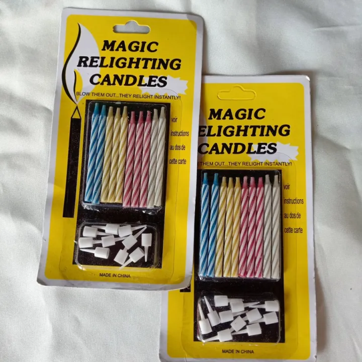 Magic Relighting Candle Lilin Magic Ulang Tahun Lilin Pesta Ultah Lazada Indonesia