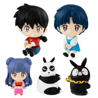 ญี่ปุ่นอะนิเมะ Cashapon ของเล่นแคปซูล Gacha Huggcot 12 Ranma Nibun-No-Ichi สาย USB เครื่องประดับ Figurine Data Line รูป