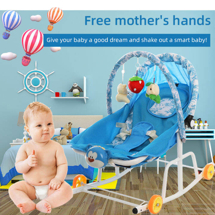 Baby Cradle Swing Rocker To Sleep Baby Comfort Chair Reclining Chair