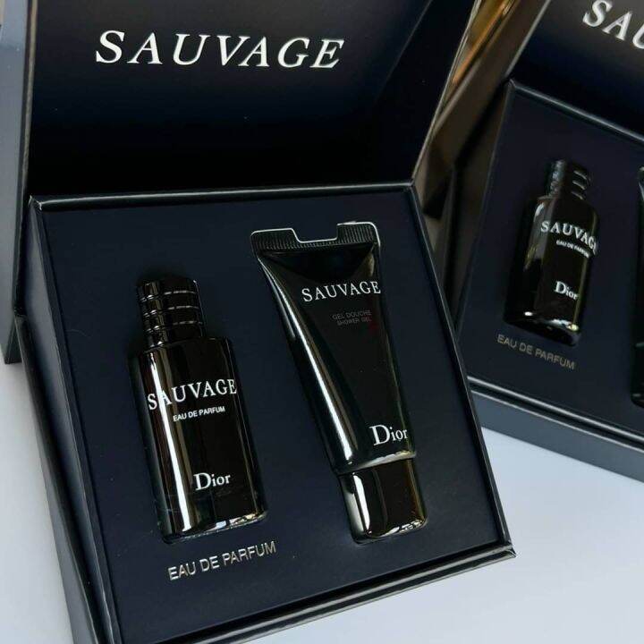 Dior Sauvage EDP Mini Gift Set Lazada.co.th