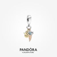 Official Store Pandora Hamsa  All-seeing Eye &amp; Feather Spirituality Dangle Charm