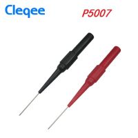 【Worth-Buy】 Cleqee P5007 P5008 2Pcs เข็มเจาะฉนวนเจาะทดสอบแบบไม่ทำลายสีแดง/สีดำ