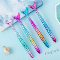 【Ready Stock】 ♗☌► C13 Cute Student Pen Mermaid Ballpoint Pen Creative Stationery