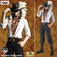 Figure ฟิกเกอร์ งานแท้ 100% แมวทอง Banpresto จาก One Piece วันพีซ เต็มพิกัดสลัดจอมลุย วันพีช Juracure Dracule Mihawk จูราคิล แดรคูล มิฮอว์ค ตาเหยี่ยว Oushita Nanabukai B Prize Ver Original from Japan Anime อนิเมะ คอลเลกชัน ของขวัญ New Collection โมเดล