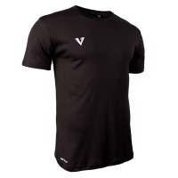 VOLT (สินค้าพร้อมส่ง) เสื้อเทรนนิ่ง แขนสั้น ออกกำลังกาย สีน้ำตาล ACCE 004 RIB WTE TRAINING SHIRTS BROWN