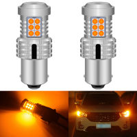 2pcs Canbus Error Free 1156 LED No Hyper Flash Amber Yellow Orange 7506 P21W BA15S LED Bulbs Car Turn Signal Lights For BMW AUDI