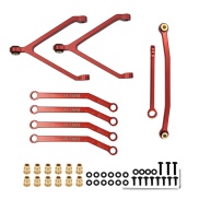 For FMS FCX24 Metal Chassis Links Pull Rods and Steering Rods 1 24 RC