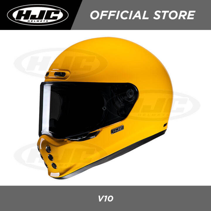 HJC Helmets V10 Deep Yellow Lazada PH
