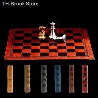 Brook Store couro do plutônio placa de xadrez dobrável plana jogo clássico rola acima jogos อุปกรณ์เสริม 24bd