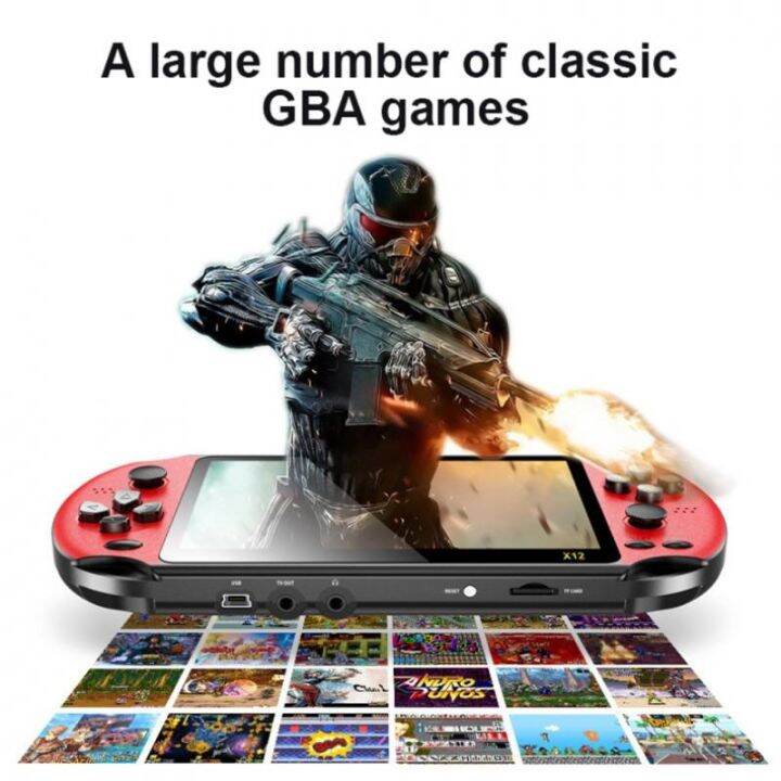 yp-new-x12plus-handheld-video-game-console-built-in-13000-classic-games-4-3-5-1inch-players-with-32g