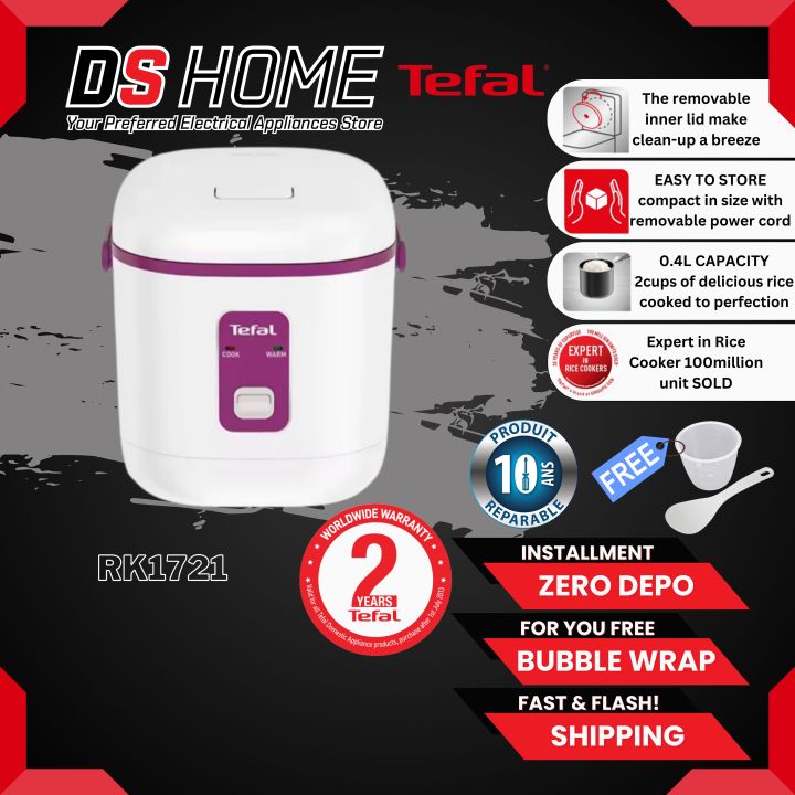 Tefal Mini Mechanical Rice Cooker RK1721 (2 cups)