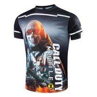 2023 newcall of Duty รถจักรยานยนต์เสื้อขี่จักรยานย์เสื้อยืดจักรยานย์แข่งสำหรับผู้ชายกีฬาแขนสั้น