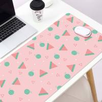 80x30cm Large Art Cartoon Fruit Mouse Pad Korean Style Simple Office Girl Desk Pad Laptop Game Pad