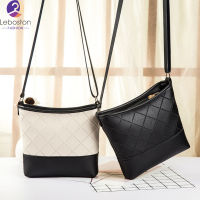 Leboston (กระเป๋า) กระเป๋าสะพายไหล่เดียวผู้หญิงแฟชั่น Retro Satchel Sling Bag