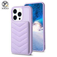 XICCI สำหรับ IPhone 14 13 12 11 Pro Max Mini XR XS Max 8 7 Plus 6 6S ฝาปิดหนังมีกระเป๋าเงินพลิก SE3พร้อมที่เคสมือจับสำหรับโทรศัพท์มือถือบัตรเครดิต