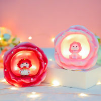 Ins Rose Dog Star Light Small Night Lamp Creative Book Desktop Small Ornaments Boys And Girls Birthday Childrens Day Gift