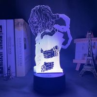 My Hero Academia Tomura Shigaraki Led Night Lamp for Bedroom Decoration Birthday 3d