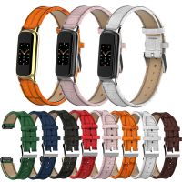 〖Bar watchband〗สายนาฬิกาข้อมือ EiEuuk Compatible Withluxeslim สายรัดข้อมือหนังนิ่ม