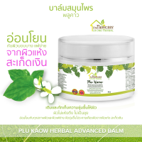 บ้านหมอละออง สูตรเนื้อเจลลี่ บาล์มสมุนไพร พลูคาว แอ๊ดวานซ์ 40g ฟรีค่าส่ง 30 บาทแรก Plu Kaow Herbal Advanced Balm บาล์มพลูคาว PluKaow พร้อมส่ง ได้รับเลขทะเบียนการผลิตตามกฎหมาย สมุนไพร สูตรตำรับสมุนไพรพลูคาว รางจืด ทองพันชั่ง ว่านหางช้าง