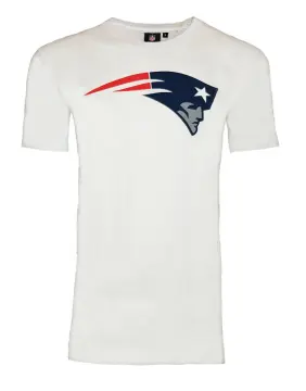 Cool Oversize Fit NFL New England Patriots Crew Neck Short Sleeve T-Shirt