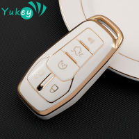 TPU รถ Key Case Fob สำหรับ Ford Fusion Mondeo Mustang F-150 Explorer Edge 2015 2016 2017 2018พวงกุญแจรถอุปกรณ์เสริม