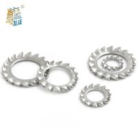 50/100X M2.5 M3 M4 M5 M6 M8 M10 M12 GB862.1 DIN6798A A2 304 Stainless Steel External Toothed Serrated Lock Washer Gasket