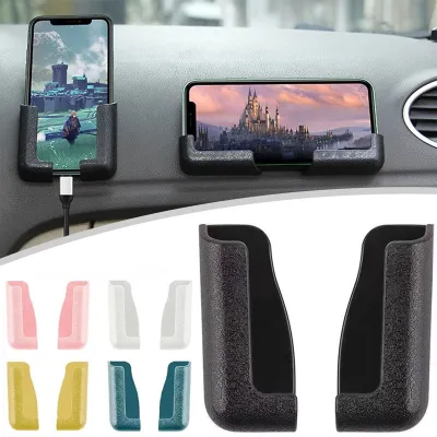 【CC】Universal Car Phone Holder Portability Sticky Bracket Multifunction Navigation Seat back Car Phone Holder Interior Accessories
