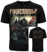 [HOT YUHIIIXWQQW 568] เสื้อยืด POWERWOLF มวลโลหะของใหม่ขนาดต่างกันวงดนตรีประเทศโลหะ