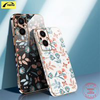 [NANU] เคสสำหรับ OPPO Reno 7Z 5G น่ารักลายผีเสื้อคู่นุ่มบางกันกระแทก