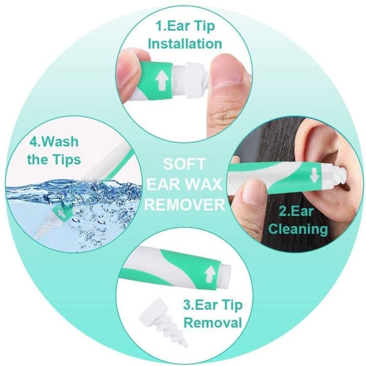 ear-wax-removal-tool-soft-silicone-spiral-ear-cleaning-16-replacement-heads-removal-ears-cleaner-plugs-spirals-care