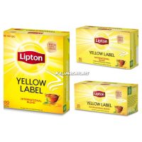 ชา lipton yellow label แพ้ค 25-100 ซอง