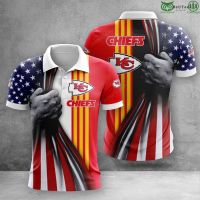 （all in stock）  2023 NEW -Kansas City Chiefs NFL aloha pride summer 3D Polo T-Shirt Hoodie jersey(FREE NAME LOGO CUSTOM)